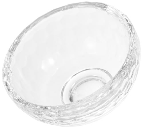 SKISUNO Bol Mélangeur Design Délicat et Clair Bol en Verre pour Masques pour Soins Visage Spa pour Massage à Domicile ou Salons de Beauté