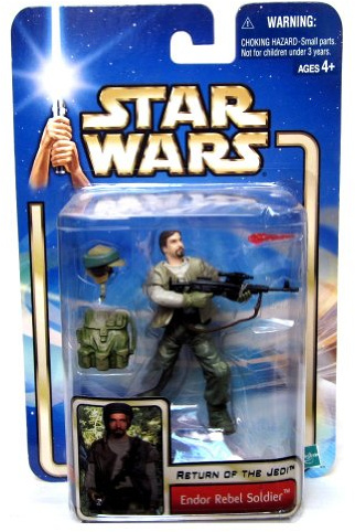 Endor Rebel Soldier - ROTJ - Blue Saga Card 2002