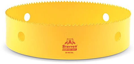 Starrett HSS Bi-Metal Fast Cut Hole Saw - 177mm - For Metal, Wood, Plastics