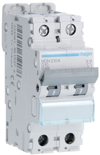 Int.aut.serie NDN 2P 2A D-10/15kA