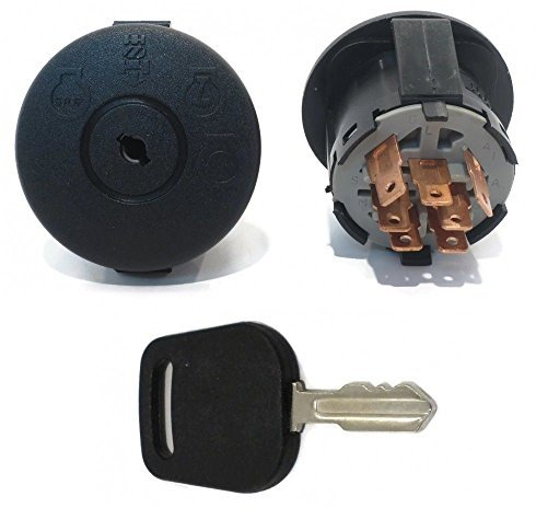 Ignition Starter commutateur et Clé pour Tondeuse à Gazon Husqvarna 532193350 Rider Tracteur par la Rop Shop