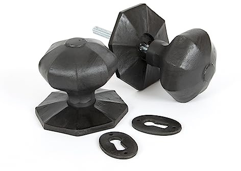 From the Anvil Beeswax Large Octagonal Mortice/Rim Knob Set