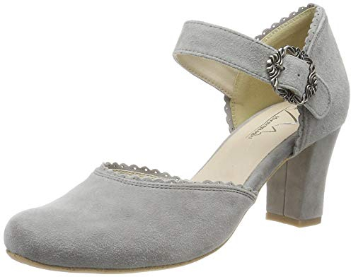 Hirschkogel Damen 3005715 Pumps, Grau Grau 031, 41 EU