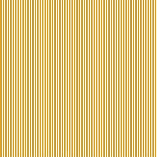 babrause® Baumwollstoff Streifen Gelb Webware Meterware Popeline OEKOTEX 150cm breit - Ab 0,5 Meter