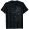 Hardware Computer Informatik CPU Mathematik Motive Anatomisches Herz CPU Prozessor Platine Anatomisch Computer T-Shirt Schwarz M Klassisch V-Ausschnitt Kurzarm Unisex Erwachsene