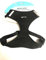 Brustgeschirr Mesh Vest schwarz XL (Halsumfang 44-50cm, Brustumfang 57-81cm)