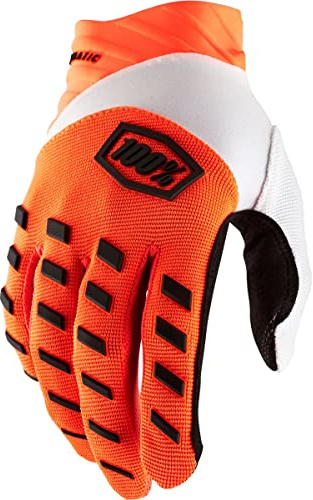 100% Unisex Handschuhe Airmatic, Fluo Orange - Neonorange, M, HU-GLO-0057