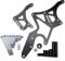 LS Motor Serpentine Halterung Lichtmaschine & Servolenkungspumpe Swap Umbau für Chevrolet LS1 LS2 LS3 LS6 LS7 Motoren, 4,8 l, 5,3 l, 6,0 l, 6,2 l LKW & SUV Motoren (schwarz)
