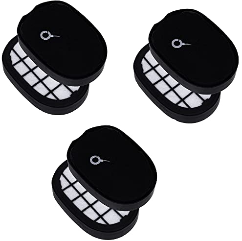 Sillar 3 Stück Filter Ersatzteile für Philips SpeedPro Max Aqua Plus Staubsauger XC7042, XC8045, FC6823, XC8147, FC6814 Zubehör | Ersatzfilter Set 3x Motorfilter, 3x Schaumfilter