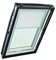Roto Original Jalousette ZJA Dachfenster - Führungsschiene Silber - Jalousie für Baureihe Designo R4/R7 und Classic K 43/73 - Größe 094/098 | 09/09 - Stofffarbe Weiß