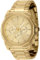 Invicta Herren Analog Quarz Uhr mit Edelstahl Armband 46855