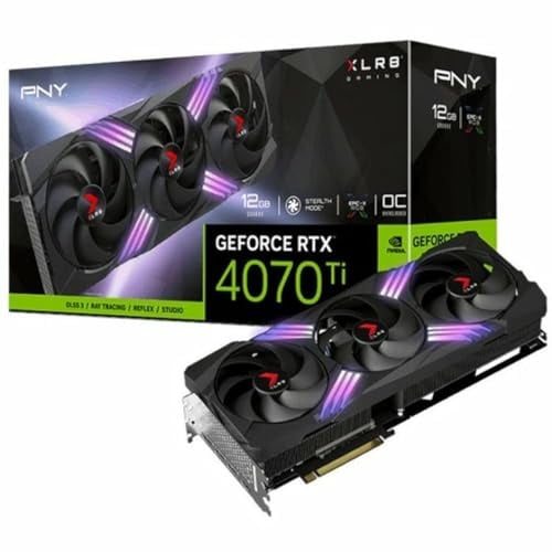 PNY Grafikkarte VCG4070TS16TFXXPB1-O 16 GB GDDR6X