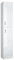 TRIOBLADE Tall Bathroom Cabinet Modern Storage Cabinet with 2 Both Side Opening Doors 4 Shelves High Gloss Storage Cupboard Floor Standing for Living Room Bedroom Furniture, White