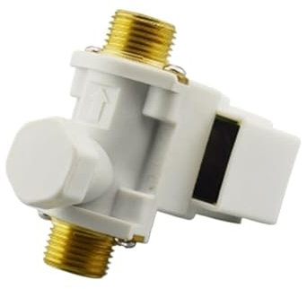 AC 220V 1/2 Acqua Aria N/C Normalmente Chiuso Elettrovalvola a Pressione Aperta Elettrovalvola Elettrica for Strumento di Irrigazione del Giardino