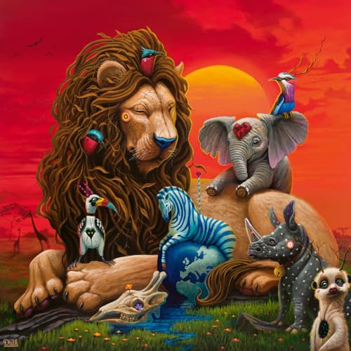 Ravensburger Hope for Tomorrow 500 Teile Puzzle | Surreale Wildlife Art von Dulk | Premium Qualität | umweltfreundliche Materialien