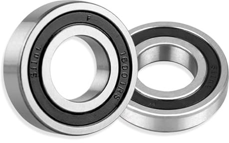 BAFANG 2Stück Tiefgelenkte Kugellager 16002RS,12mm x 28mm x 8mm, Hochkarbid-Chromstahl, Doppelte Gummifutterung, Kompatibel mit BBS01, BBS02 und BBS-HD Mittelmotor