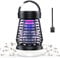 Insektenvernichter Elektrisch,UV-Lampe Stark Mückenfalle,Wasserdichte Mückenlampe Mit LED Licht,SOS,Fliegenfalle mit Aufhängehaken,Mückenlampe mit USB-C für Schlafzimmer Camping Garten Innen un Aussen