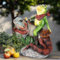 Kinberry Statue de cowboy en résine - Décoration de jardin - Décoration de jardin pour terrasse, balcon, cour, cadeau d'anniversaire pour maman, cadeau de jardin pour femme