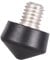 Horett Universal Anti-Slip 3/8 Inch Tripod Monopod Rubber Foot Spike for Benro Gitzo Manfrotto Tripod Monopod