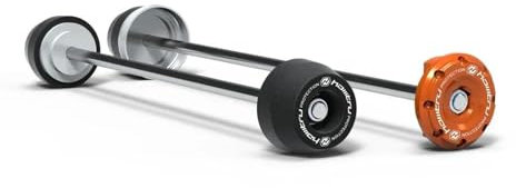 HengSai Motorräder Rahmen Sliders Sturzschutz Motorradrahmenschieber for KTM 1290 Super Duke R RR GT R Evo 2013-2023 Motorschutz Kollisionsschutz Fallschutz Sturzpads(Orange)