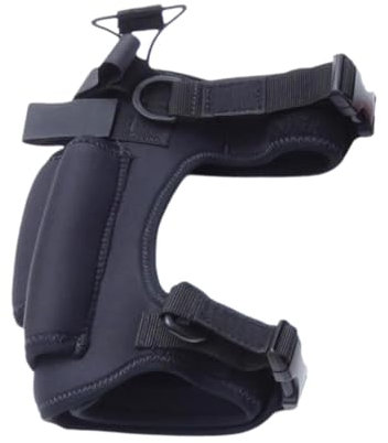 Harilla Diving Leg Knife Holder Adjustable Lightweight Leg Strap Dive Knife Holder for Boating Sailing Swimming Snorkelling Fishing, Black