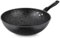 Wok antiadherente con revestimiento de piedra de granito, sartén multicapa de 11 pulgadas con mango que se mantiene fresco para estufas de inducción, eléctricas y de gas