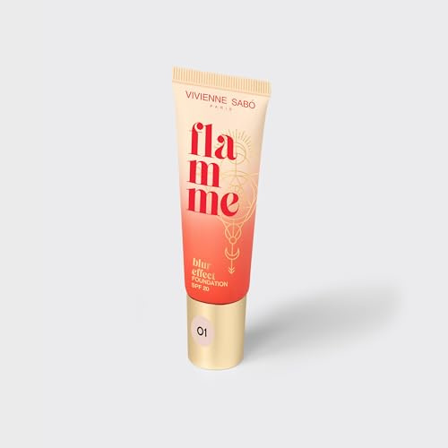 Vivienne Sabo Foundation mit SPF 20, Flamme (Flamme Ivory)