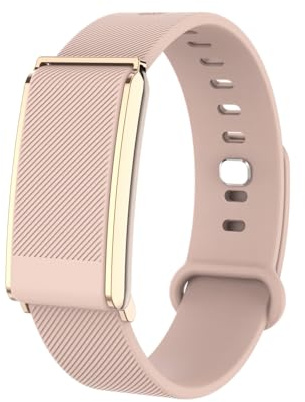DCU TECNOLOGIC Move FitBand Intelligentes Aktivitätsarmband ohne Display, Schwarz, 120 Sportmodi, Überwachung 24/7, Batterie 30 Tage, IP68 (Roségold)