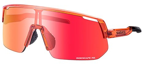 SHIMANO Unisex Technium 2 L Brille, Orange Sapphire, One Size