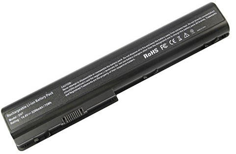 ARyee 5200mAh 14,4V DV7 Batteria per HP HSTNN-IB74 HSTNN-DB75 HSTNN-OB75 HSTNN-XB75 464059-121 486766-001, Pavilion DV7-1264NR DV7-1279WM DV7-3101SA