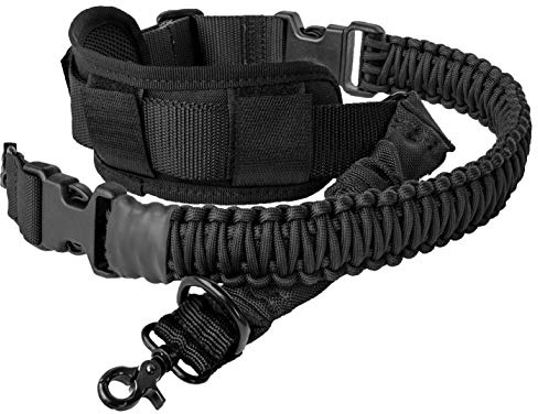 Mifz 550 Paracord Gun Sling 2 Point Rifle Sling Multi Use Two Point Sling Adjustable Rifle Strap