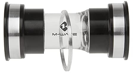 M-Wave Unisex-Adult Carousel BB PF EX Pressfit-Innenlager, Schwarz/Silber