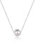VONALA Sterling Silber Single Perle Choker Halskette für Frauen Mädchen 8mm Süßwasser Zuchtperle Perlen Halsband Ketten Hochzeit Brautjungfer Jahrestag Geschenk (16 Perlen Kette)