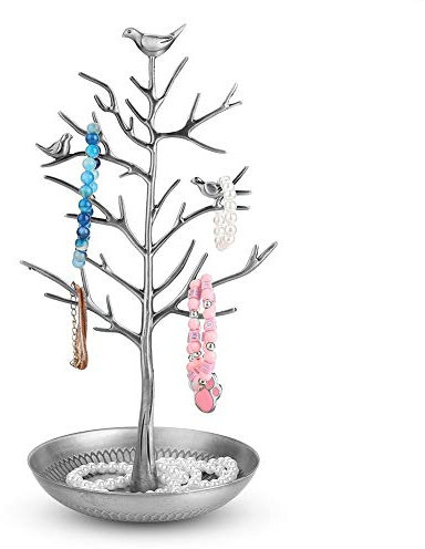 Vögel Schmuckständer Kettenständer Baum Armbandständer Schmuckhalter, Modischer Schmuckständer Für Uhren Schmuck Ringe Ohrringe Armbänder Ketten