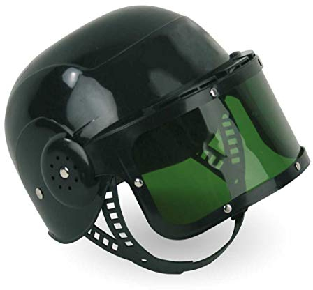 KarnevalsTeufel Helm Polizei FBI SWAT Spielzeug-Schutzhelm für Kinder