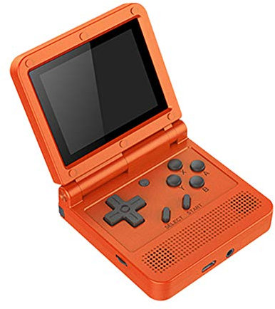 Okssud Consola De Juegos Portátil Retro de 3.0 Pulgadas, Retro Mini Game Player con 2000 Classic Handheld Games, Batería Recargable de 1020 mAh, Regalo para Niños y Adultos (Rojo)