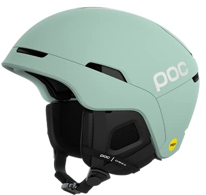 POC Obex MIPS - Leichter Ski- und Snowboardhelm für einen optimalen Schutz auf und abseits der Piste, Apophyllite Green Matt, XL-XXL (59-62cm)
