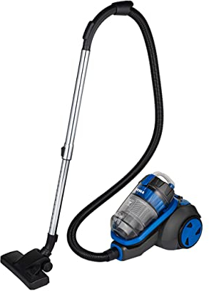 Tesla Aerostar T500, Zylinder-Vakuum, Material des Rohrs: Stahlrollen: Gummi, Schwarz, Blau, 800 W, 78 Dezibel
