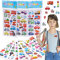 140 Sticker * AUTOS + FAHRZEUGE * als Mitgebsel, Geschenk oder zum Basteln | Auto Aufkleber zum Kindergeburtstag und Mottoparty | plus Stickerbuch
