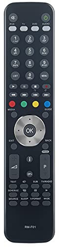 VINABTY Neu RM-F01 Fernbedienung ersetzt für Humax Foxsat HDR Freesat Recorder Remote Control IHDR5050 320/500GB/1TB Foxsat HDR Boxes