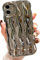 UEEBAI Hülle für iPhone 11 6.1 inch, Wasserwellen-Muster Silikon Handyhülle, Lockige Wellen Rahmenform Soft TPU Case mit Anti-Kratzen Stoßfeste Schutzhülle TPU Bumper Cover - Silber
