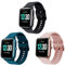 Harikiri Smartwatch Armband Kompatibel mit ID205L, 19mm Ersatzarmband für Veryfitpro,Yamay fitness,GRV,Willful,Popglory,Blackview,UMIDIGI,ID205S ID205G ID215G ID216 SW020 SW023 WF021 WF025 Uwatch3