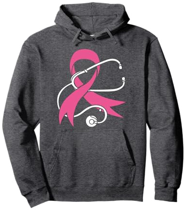 Octobre Rose Cancer Du Sein Cadeau Octobre Rose Sweat à Capuche