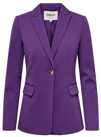 ONLY Blazer classico Female Slim Fit Revers Blazer, amaranto viola