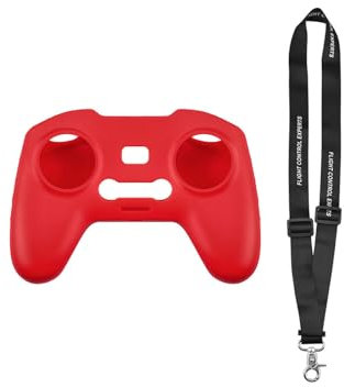 Silikon-Schutzhülle mit verstellbarem Umhängeband, kompatibel mit DJI Avata/FPV Combo-Fernbedienung 2, Schutzhülle für Controller-Gurte für FPV/Avata Combo Drohnen-Zubehör