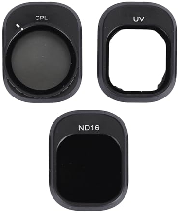 Linsenfilter Set, 4 Pro UV CPL ND16 Mehrschichtig Beschichtete Optische Glasfilter, Einstellbares Licht, Verhindert Lichtaustritt, für 4 Pro Drohnenkamera