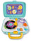 VTech Wisky, Micio Plattenspieler, Plattenspieler für Kinder, 5 Front-Rückscheiben, Lautstärkeregelung, Koffer inklusive, 6 Lieder, italienische Sprache, Batterien im Lieferumfang enthalten, 1-4 Jahre