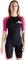 CRESSI Women's Tiburon Lady Shorty Wetsuit Black/Pink 2mm 2XL/6 Neopren und Elastan Neoprenanzug, Schwarz/Rosa, XXL/6