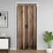 Homemissing Vintage Rideau de Porte en Bois Motif Rustique Rideau de Porte 86x203cm en Bois pour la Porte intimité Ferme Rustique Placard Occultant Rideaux pour Chambre à Coucher Salon décoration