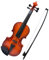 Sanfoelek - Violín de simulación musical para principiantes, kit de violín musical, exquisita mano de obra, accesorios de rendimiento, cuerdas ajustables